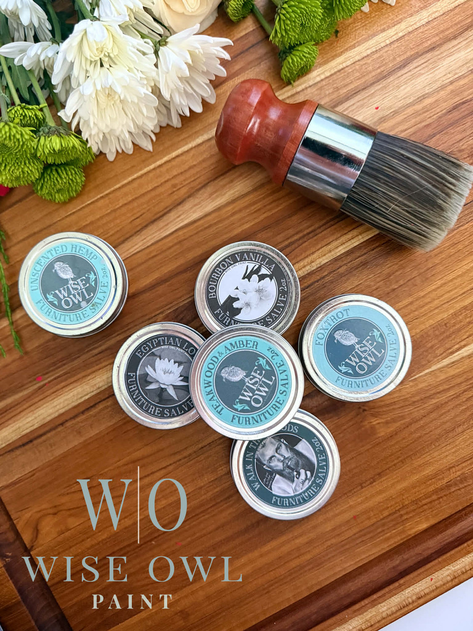 Wise Owl Furniture Salve® and Palm Brush Bundle