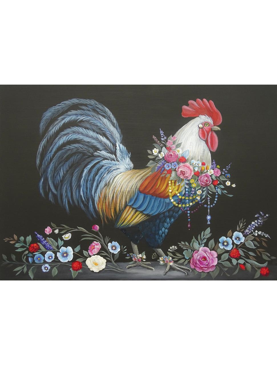 Dixie Belle Royal Rooster - Rice Decoupage Paper