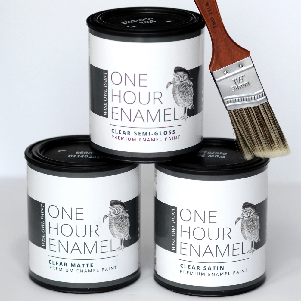 Wise Owl One Hour Enamel Clear