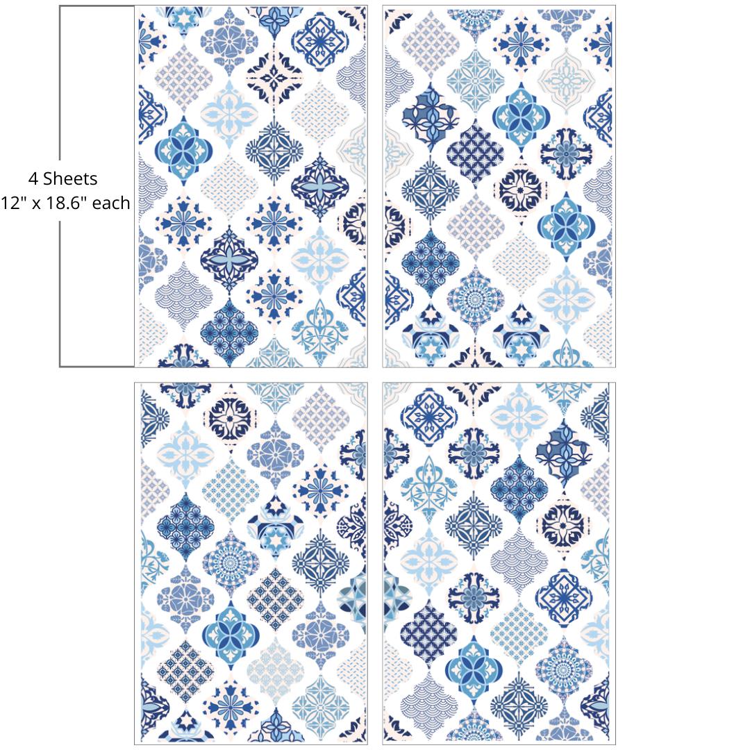 Dixie Belle Sapphire Sonata - Large Transfer