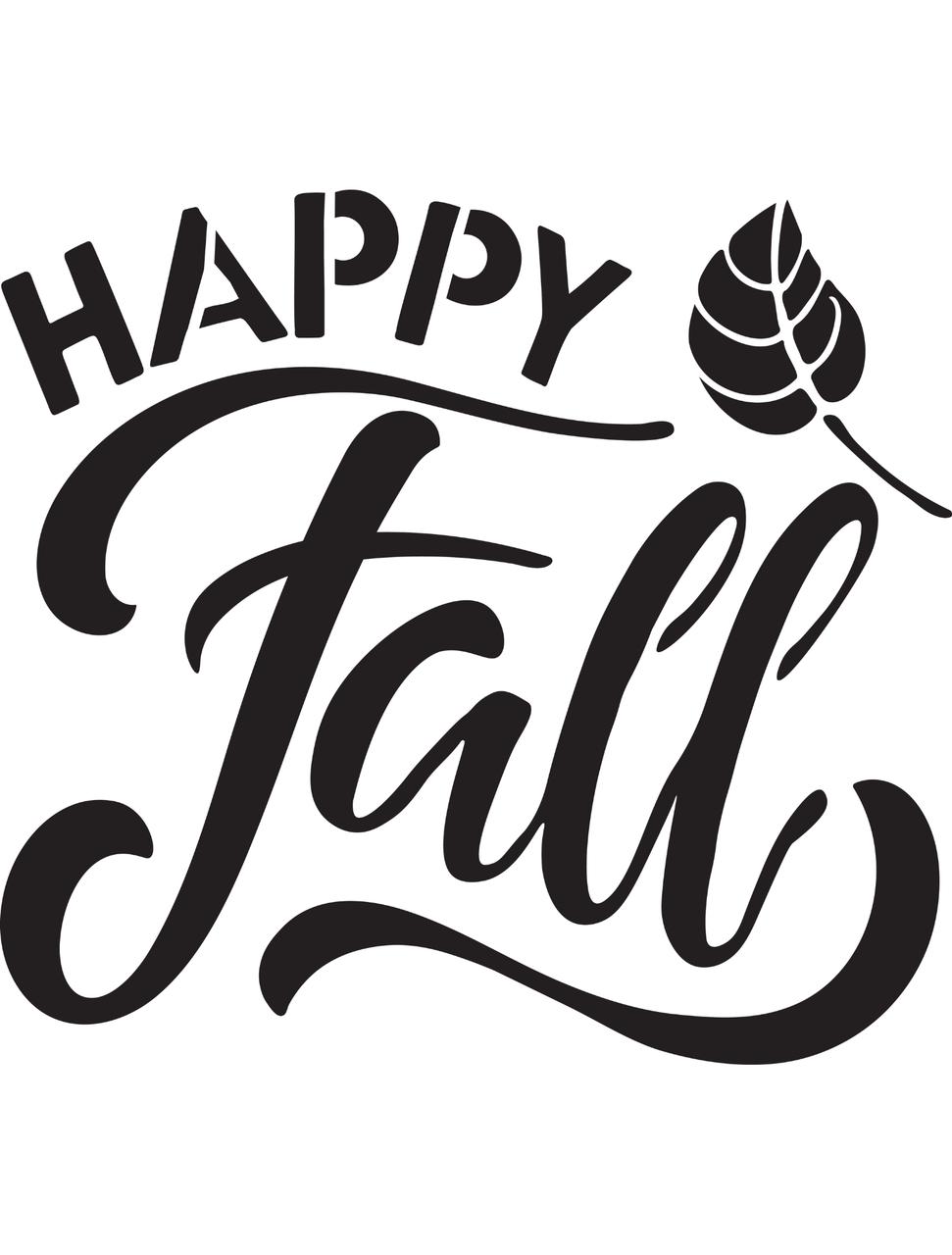 Dixie Belle Happy Fall - Stencil