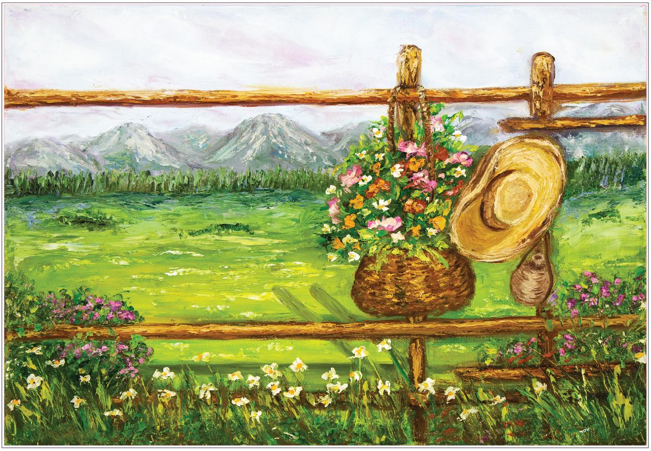 Dixie Belle Painted Terrain - A1 Rice Decoupage Paper