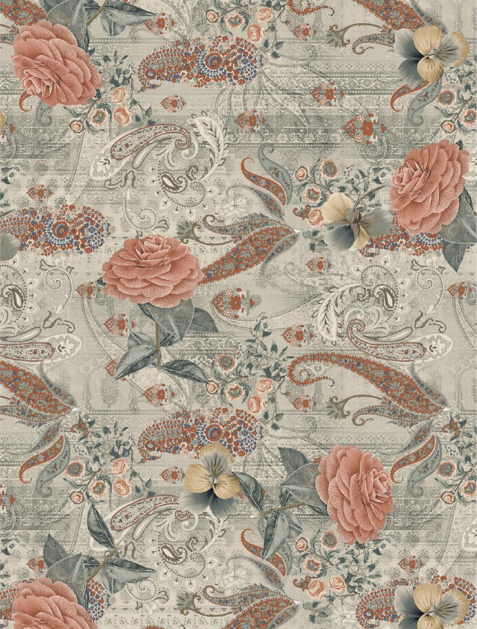 Dixie Belle Rose Tapestry - A2 Rice Decoupage Paper