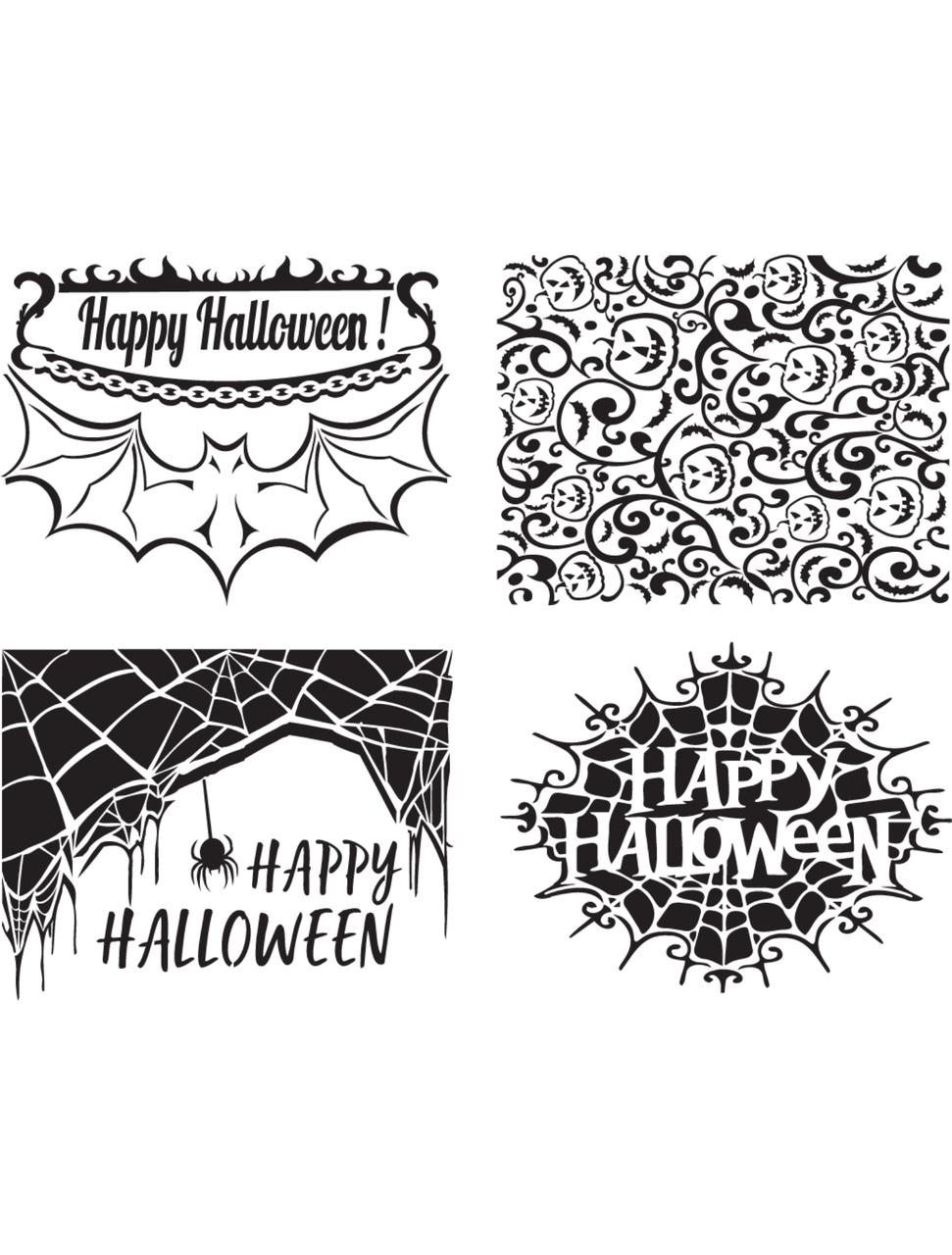 Dixie Belle Happy Halloween - Stencil