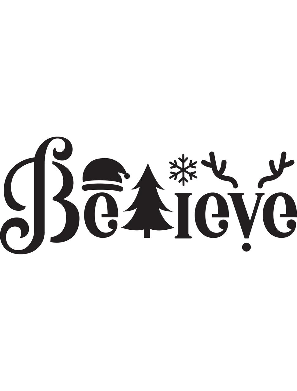 Dixie Belle Believe - Stencil
