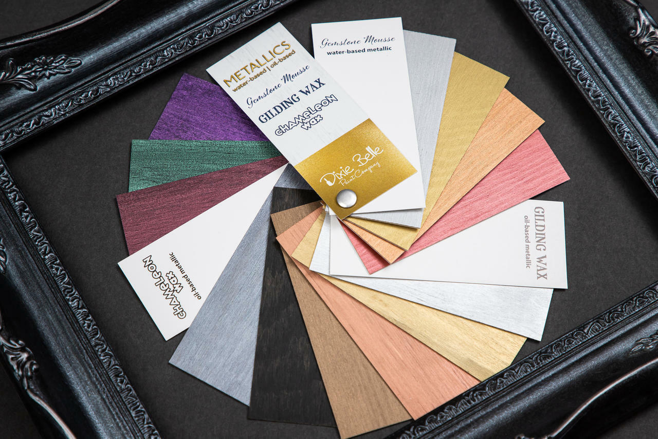 Dixie Belle Metallics Fan Deck