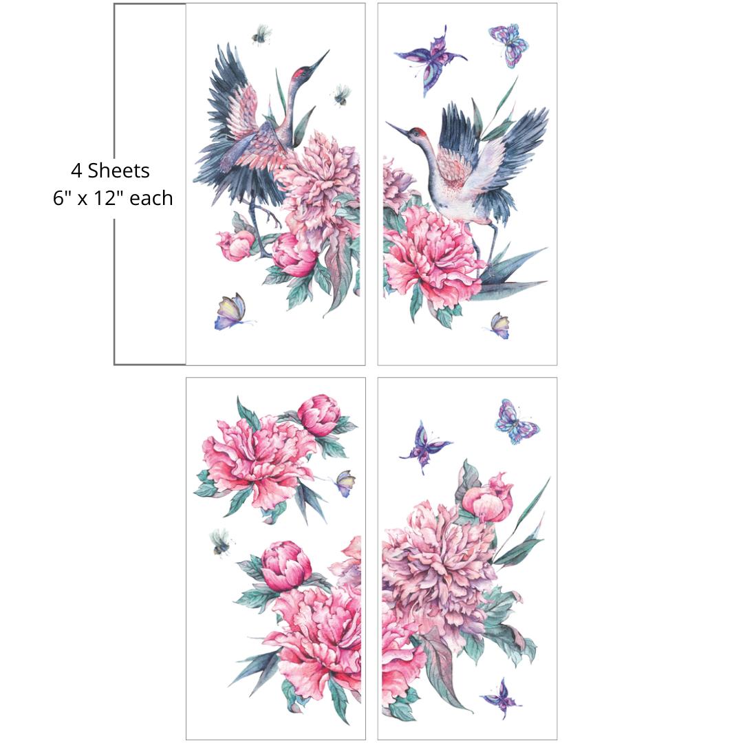 Dixie Belle Versailles Garden - Small Transfer