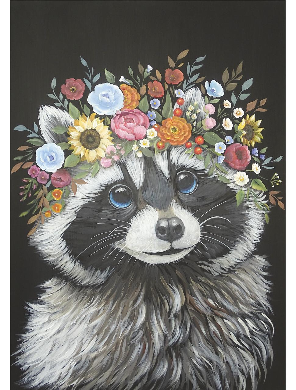 Dixie Belle Clever Raccoon - Rice Decoupage Paper