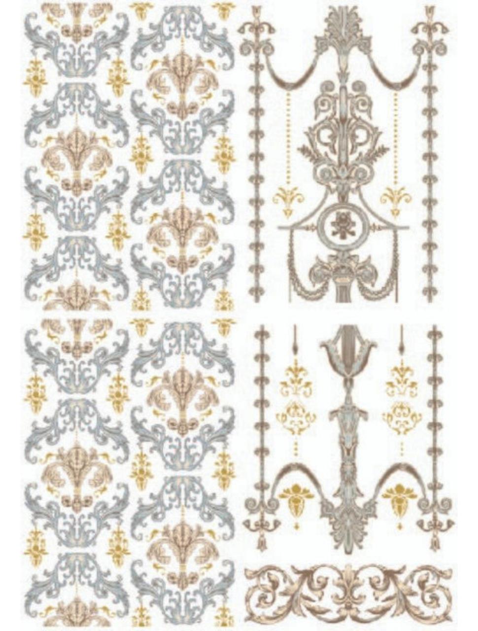 Dixie Belle Gilded Damask - Water Slide Transfer