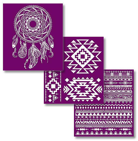 Dixie Belle Western Boho - Silkscreen Stencil
