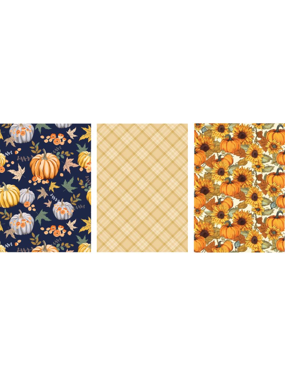 Dixie Belle Pumpkin Patch A3 Rice Decoupage Paper