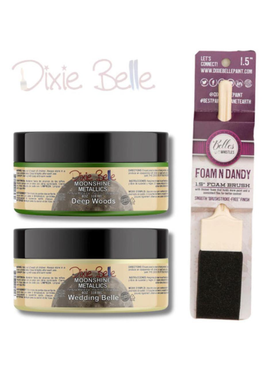 Dixie Belle Moonshine Metallics Starter Kit