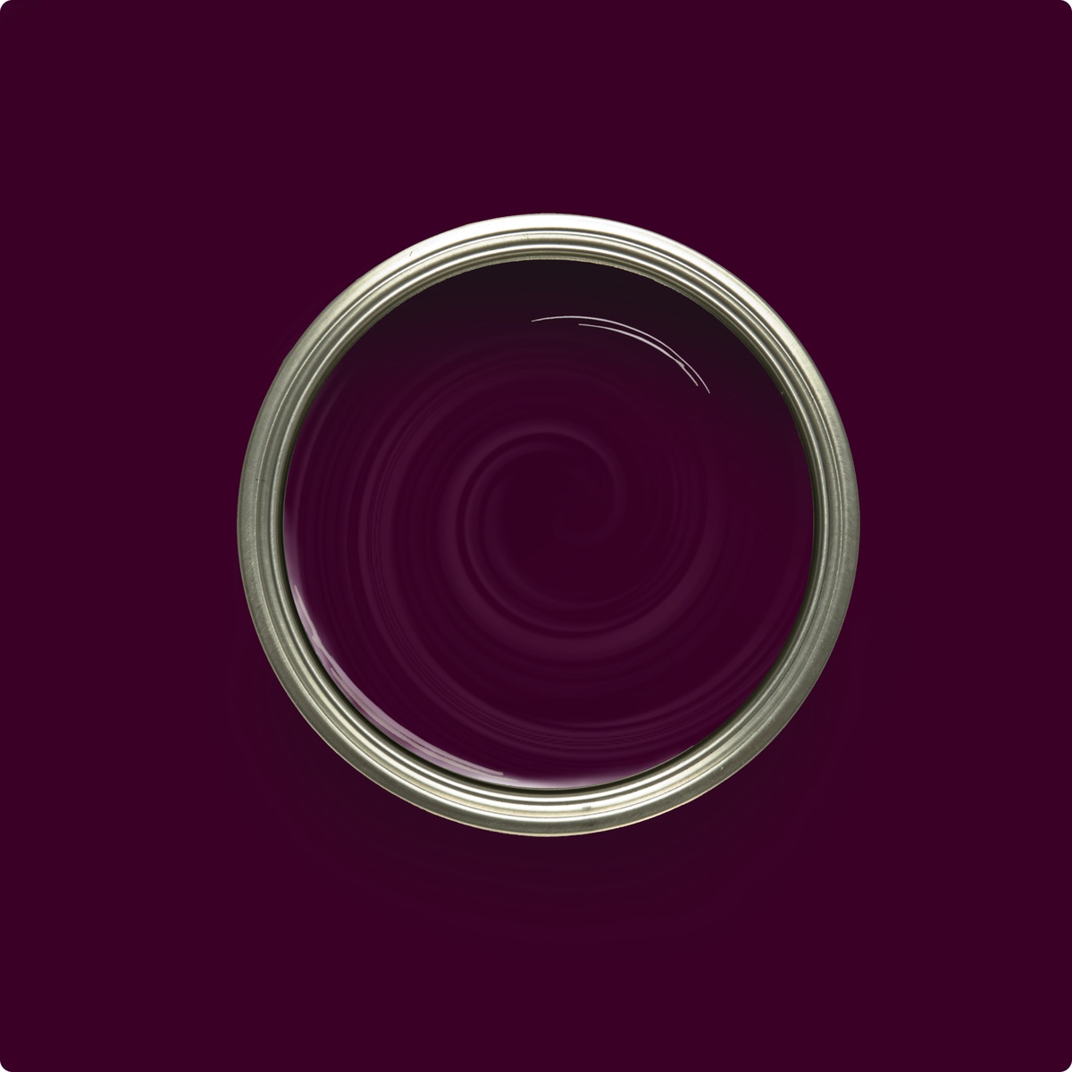 Wise Owl One Hour Enamel Paint - Plum Velvet Plum Velvet swatch