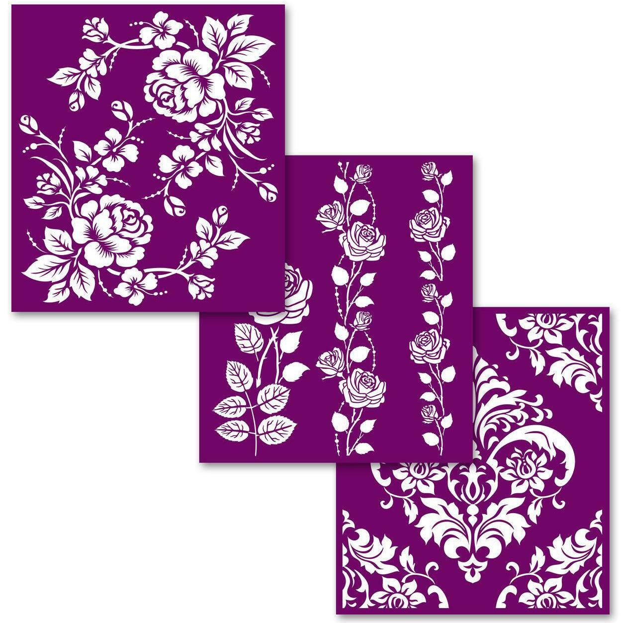 Dixie Belle Roses - Silkscreen Stencil