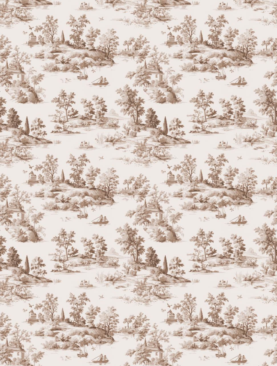 Dixie Belle Countryside Toile - Rice Decoupage Paper