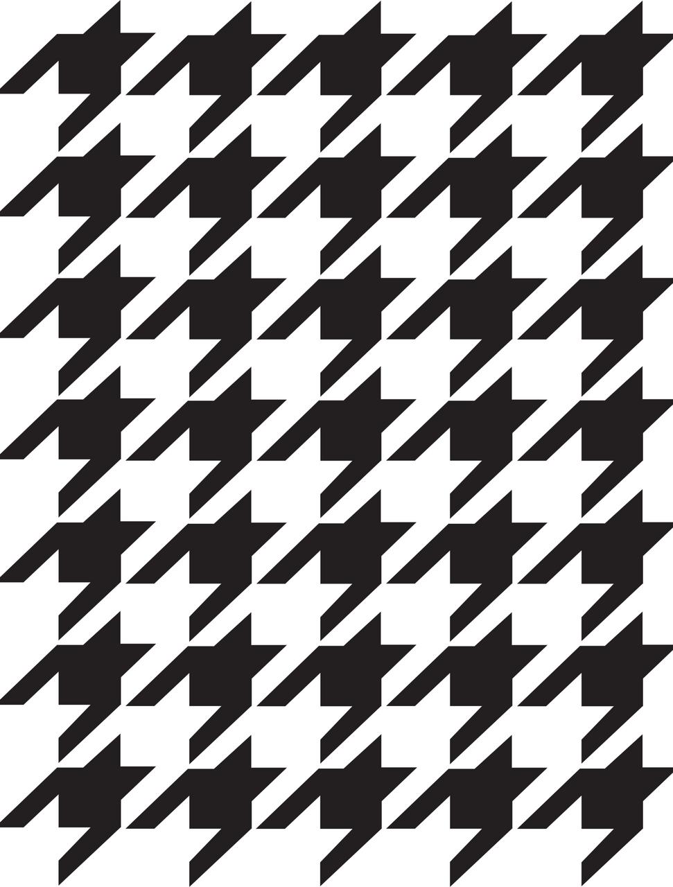 Dixie Belle Houndstooth - Stencil