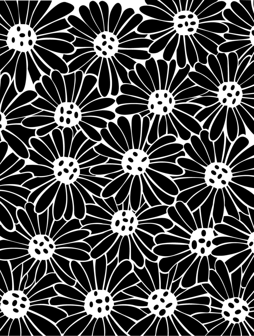 Dixie Belle Crazy Daisy - Stencil