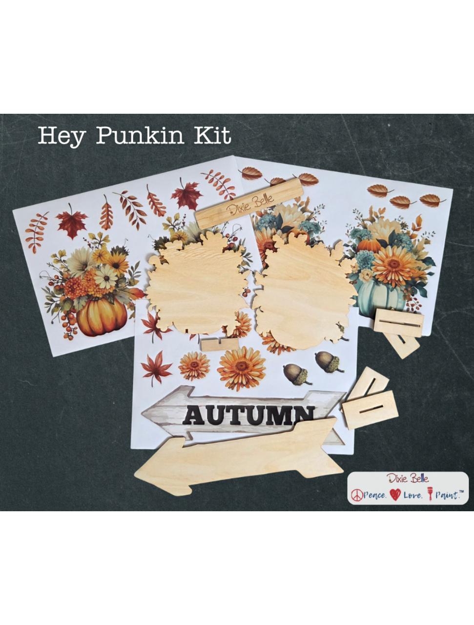 Dixie Belle Hey Punkin Wood Cutout Kit
