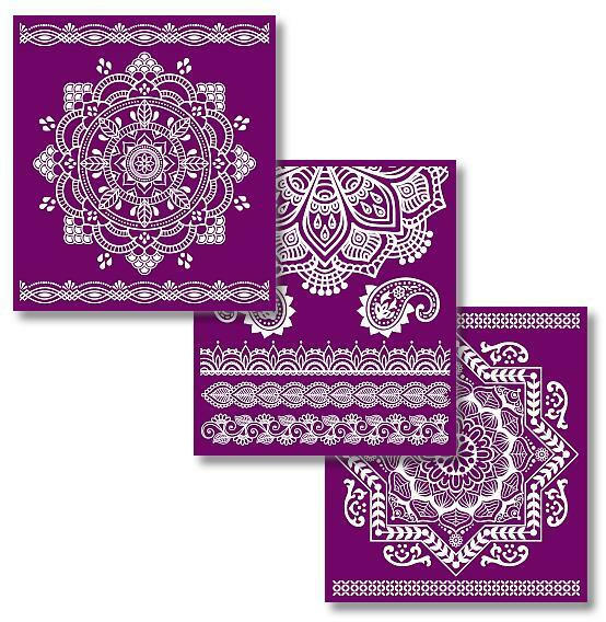 Dixie Belle Mandala - Silkscreen Stencil